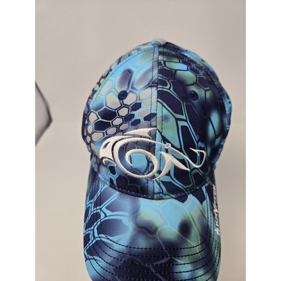 KRYPTEK FISH PONTUS BLUE GREEN OUTDOOR CAP BASEBALL HAT UNISEX OSFM FISHING MENS - Picture 14 of 15
